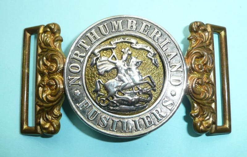 Northumberland Fusiliers Officer's Waist Belt Clasp (WBC)