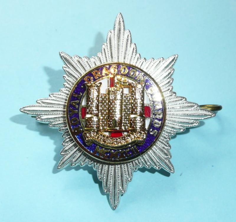 Royal Dragoon Guards Officer's Cap Badge - Firmin