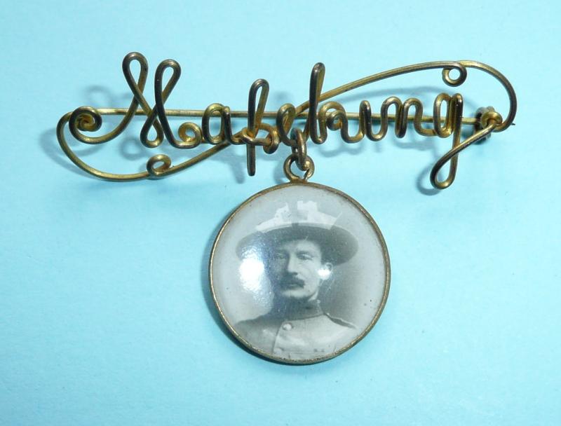 Boer War Era Mafeking / Lord Baden-Powell Wire Brooch