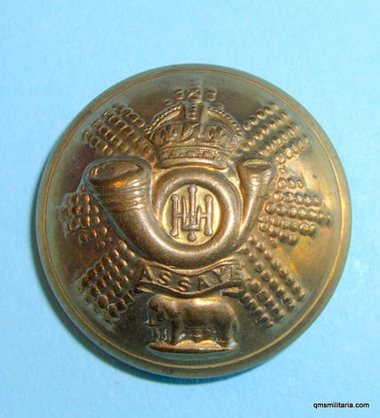 Highland Light Infantry (HLI) Large Officers Button ( 71st & 74th Foot)