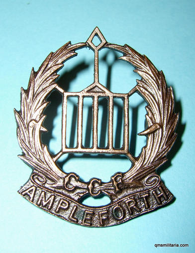 Ampleforth School Combined Cadet Force ( CCF ) Bronze Cap Badge