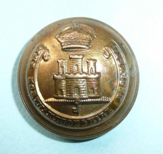 The Northamptonshire Regiment Officers Large Gilt Button ( 48th & 58th Foot)