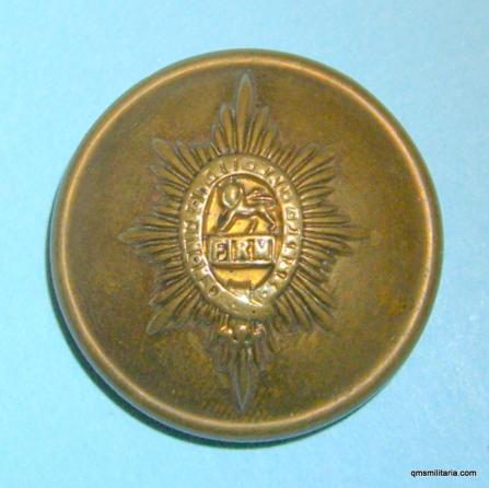 The Worcestershire Regiment Officers Large Brass Button ( 29th & 36th Foot)