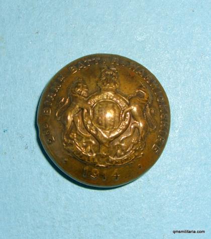 Scarce WW1 2nd Birmingham ( Pals ) Battalion Royal Warwickshire Regiment Other Rank's Medium Brass Button