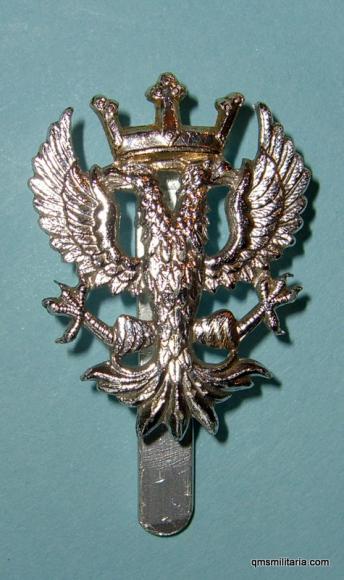 Mercian Brigade Gold and Silver Coloured Anodised Cap Badge - Gaunt London