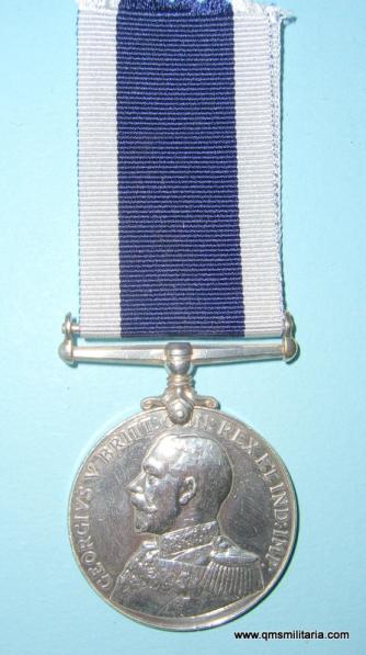 Royal Navy (GV) Long Service & Good Conduct ( LSGC ) Medal to Marine Raymond Frederick Bryant, Royal Marines with Papers