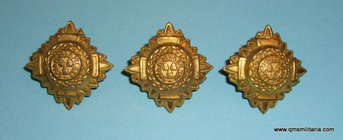 Captain's set of gilding metal rank pips, large pattern