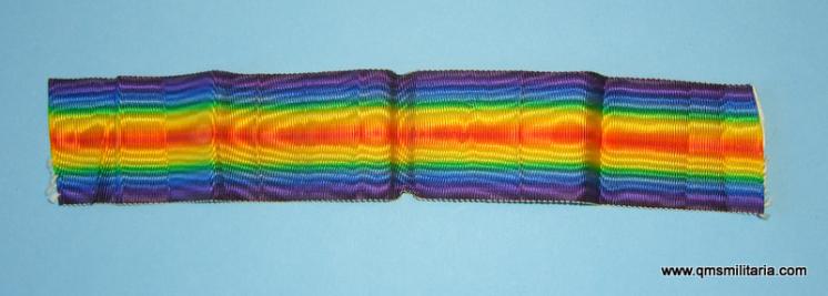 Original Silk Watermarked 9 inch length of WW1 Allied Victory Medal Ribbon
