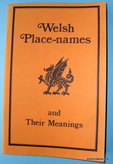Welsh Place Names and Their Meanings by Dewi Davies