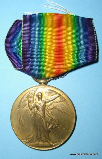 WW1 Victory Medal to Pte R. Buttrick Honourable Artillery Company Infantry ( HAC )