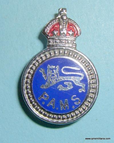 WW2 Home Front Surrey Police Auxiliary Messenger Service ( PAMS ) lapel badge