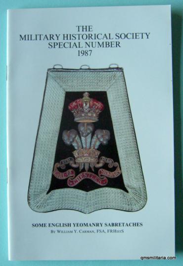 Some English Yeomanry Sabrataches - Specialist Reference Book