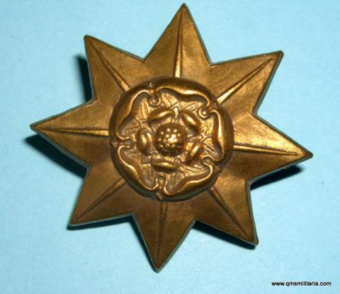 Scarce Regimental Quartermaster Sergeant ( R.Q.M.S. ) Brass Rank Star ( pre 1915 )