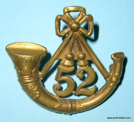 Original 52nd Regiment of Foot ( Oxfordshire Light Infantry ) Glengarry Badge, pre 1881