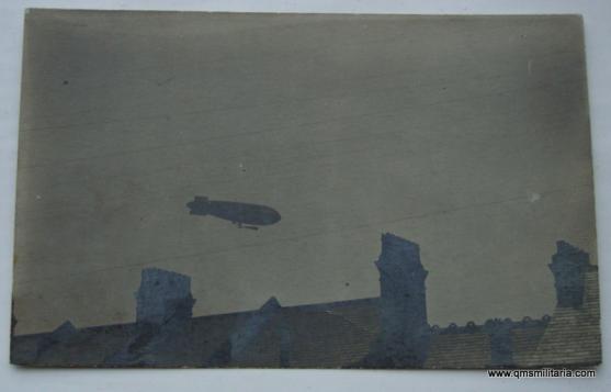 Scarce WW1 era Postcard of Airship / Zeppelin