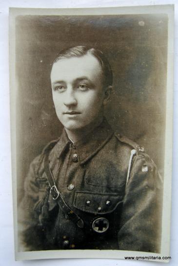 Early WW1 ear original photo of Scout Master of the Boy Scouts