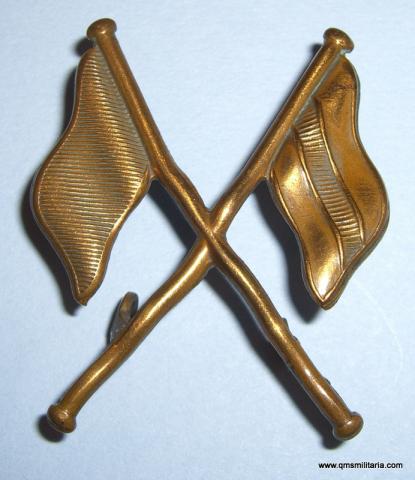 Army Signaller's Brass Proficiency Arm Badge,