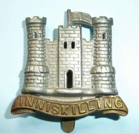 6th ( Inniskilling ) Dragoons Other Ranks Bi-metal Cap Badge