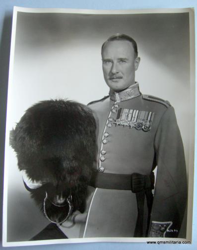 Original Large Film Publicity Photograph of the Actor Anthony Bushell playing a Guards Officer in the film Who Goes There