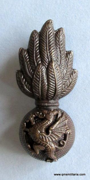 Royal Welsh Fusiliers ( RWF ) Officers OSD Bronze Collar Badge