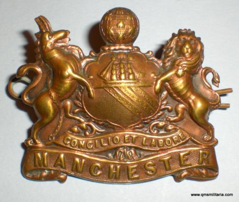 WW1 The Manchester Regiment Pals 16th,17th, 18th, 19th, 20th, 21st, 22nd, & 23rd ( Service ) Battalions Cap Badge