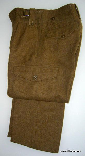 1949 Pattern Battle Dress Trousers Size 2 (circa 30 inch waist)