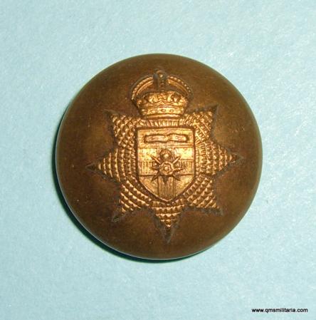 University of London OTC Officer's Medium Pattern Gilt Button, pre 1952