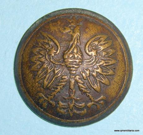 Polish Army Brass Button