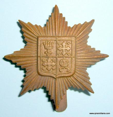 13th Battalion of County of London Regiment (  Kensington )  Brass Cap Badge