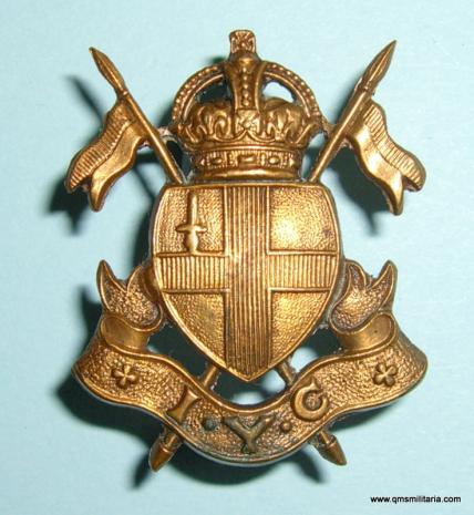 Imperial Yeomanry Cadets Collar Badge (worn by the City of London Rough Riders)