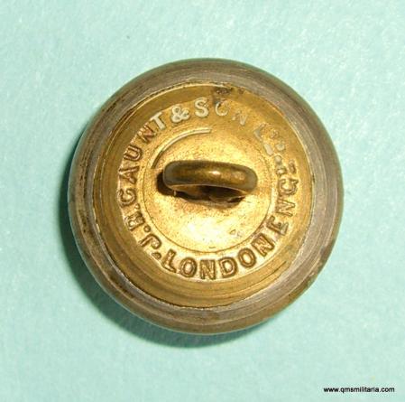 Northumberland Fusiliers Volunteer / Territorial Battalion Silver Plated Officers Medium Pattern Button