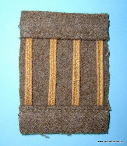 WW1 Scarce Four Wound Cloth Stripes Grouping