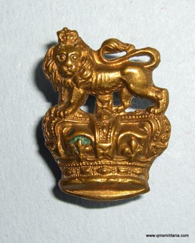 Victorian 36th ( Herefordshire ) Regiment of Foot Brass Other Ranks Collar Badge, 1873 - 1882.