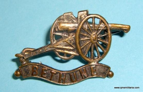 WW1 Bethune French Town Battle Badge Brooch Pin Souvenir