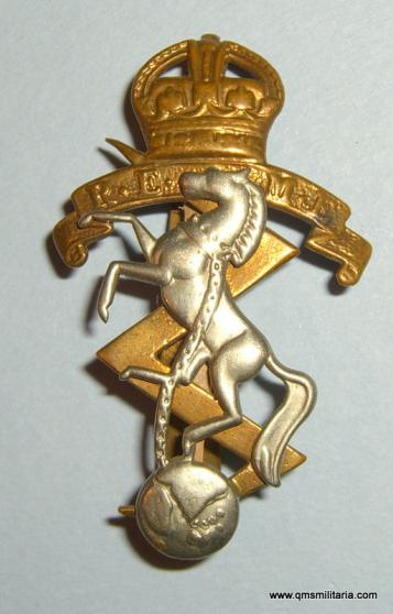 Royal Electrical Mechanical Engineers ( REME ) Bi Metal Badge, 1947 - 1952, Gladman & Norman