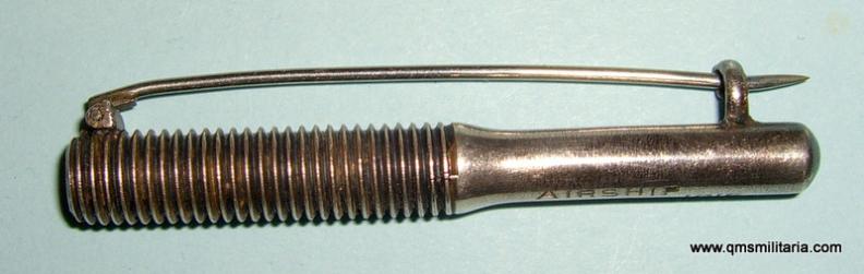Rare and Unusual Airship Wreckage Brooch Dated 1916 - Zeppelin