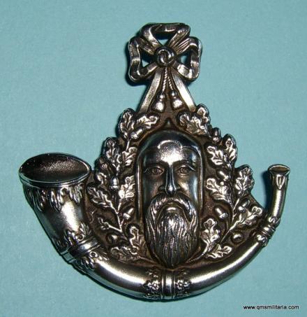 Royal Anglesey Light Infantry Militia Glengarry Badge, 1874 - 1877, of Welsh interest