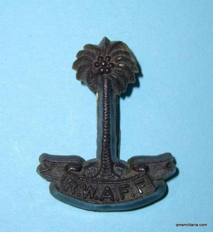 Scarce WW2 RWAFF Plastic Economy Cap Badge