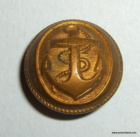 French Naval Officers Gilt Brass Button