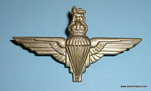 WW2 Parachute Regiment Cap Badge, Kings Crown