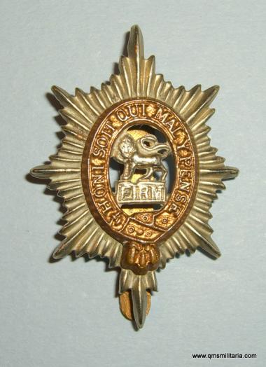 WW2 Pattern Worcestershire Regiment Bi-metal Cap Badge