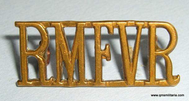 RMFVR Royal Marines Forces Volunteer Reserve shoulder title