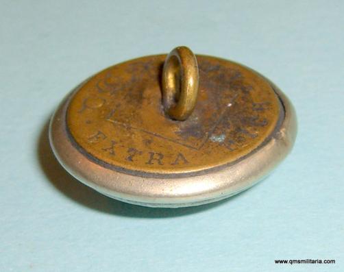 QVC Victorian Cambridge University Rifle Volunteers Large White Metal Button