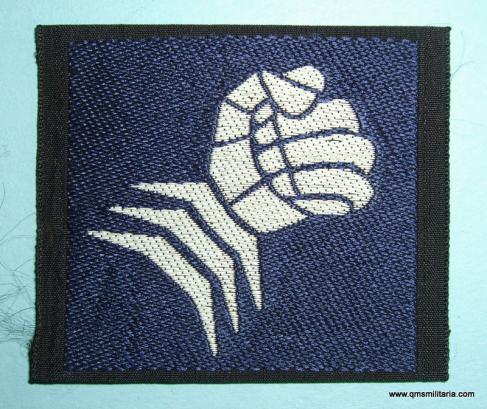6th Armoured Division Cloth Formation Designation Sign