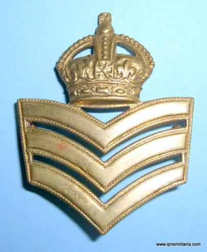 Rhodesian / BSAP 1st class Sergeants arm rank badge
