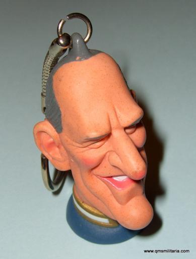 Spitting Image Key Ring - HRH Prince Philip, Duke of Edinburgh