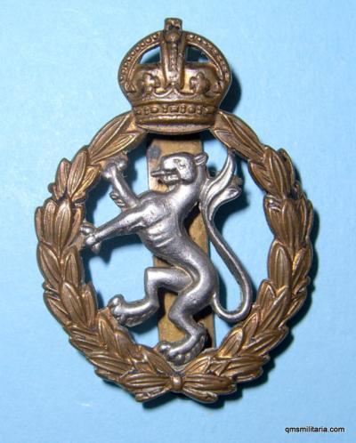 Scarce Women's Royal Army Corps ( WRAC ) Bi Metal Cap Badge, King 's Crown