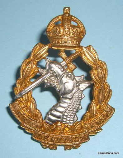 The Army Dental Corps Bi Metal Cap Badge, 2nd pattern