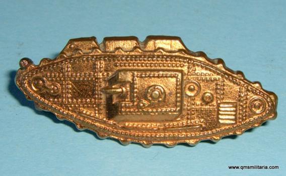 Gulf War Iraqi Tank Corps Collar Badge, facing left