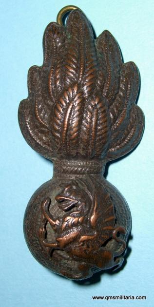 Royal Welsh Fusiliers ( RWF ) Officers Bronze OSD Collar Badge